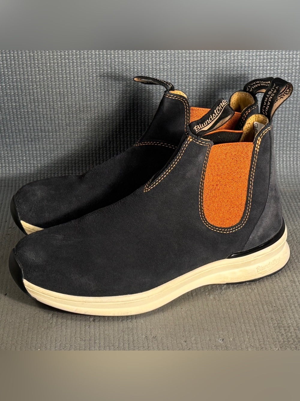 Blundstone 2147 Chelsea Sneaker Suede Boots Navy Blue Men’s Size 7.5